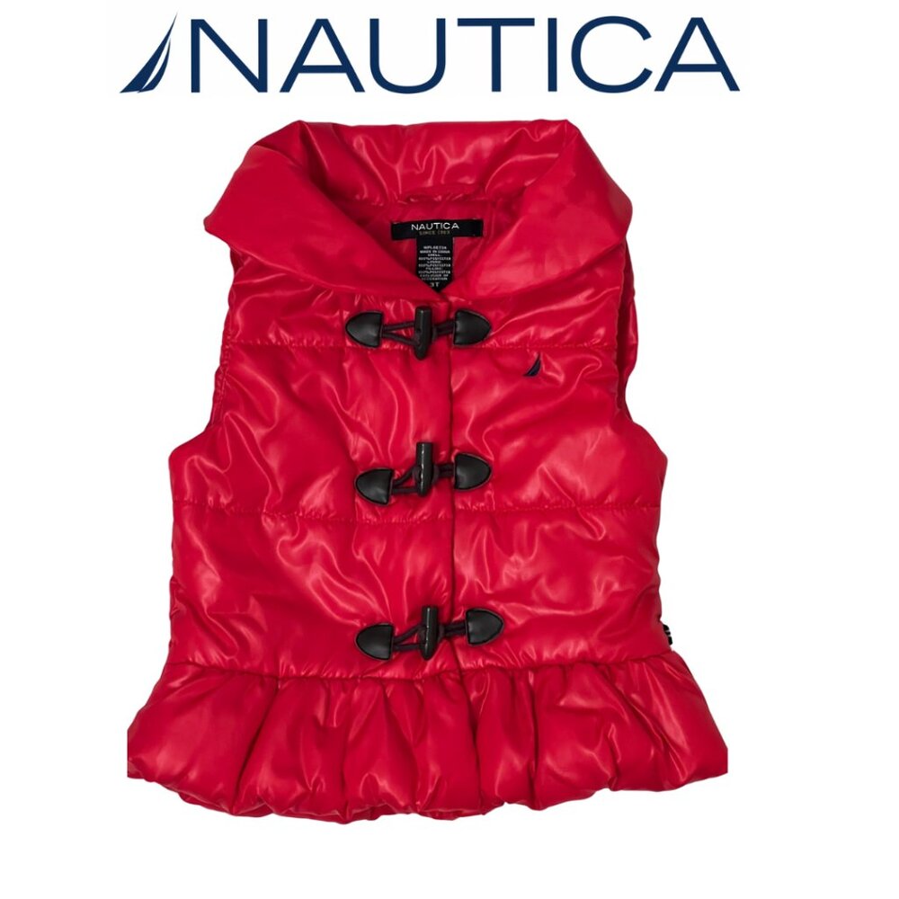 Nautica puffer girl's vest  size 3T